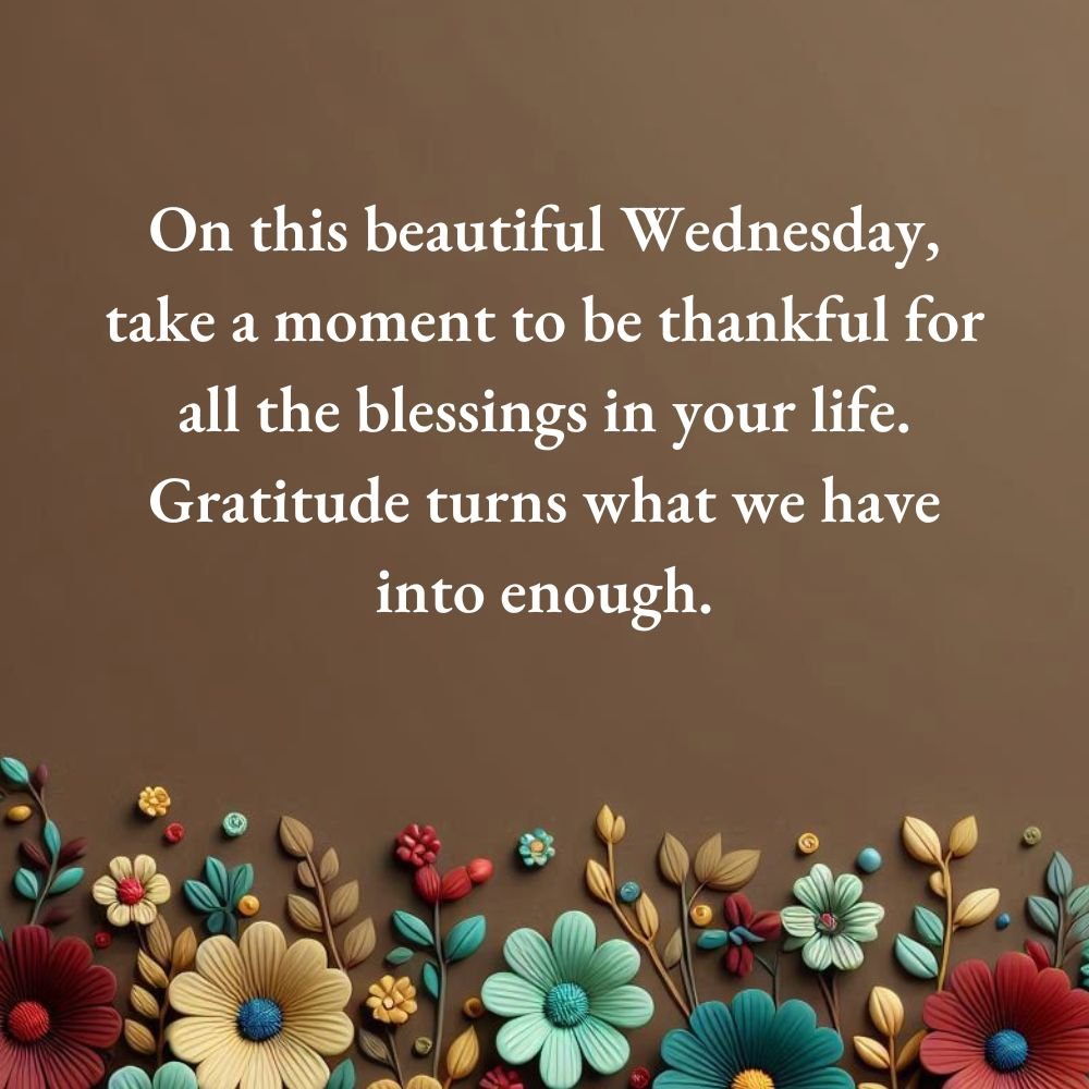 wednesday morning blessings