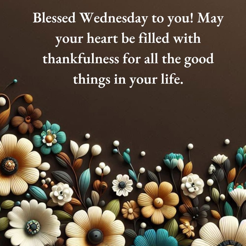 Positive Thankful Wednesday Blessings