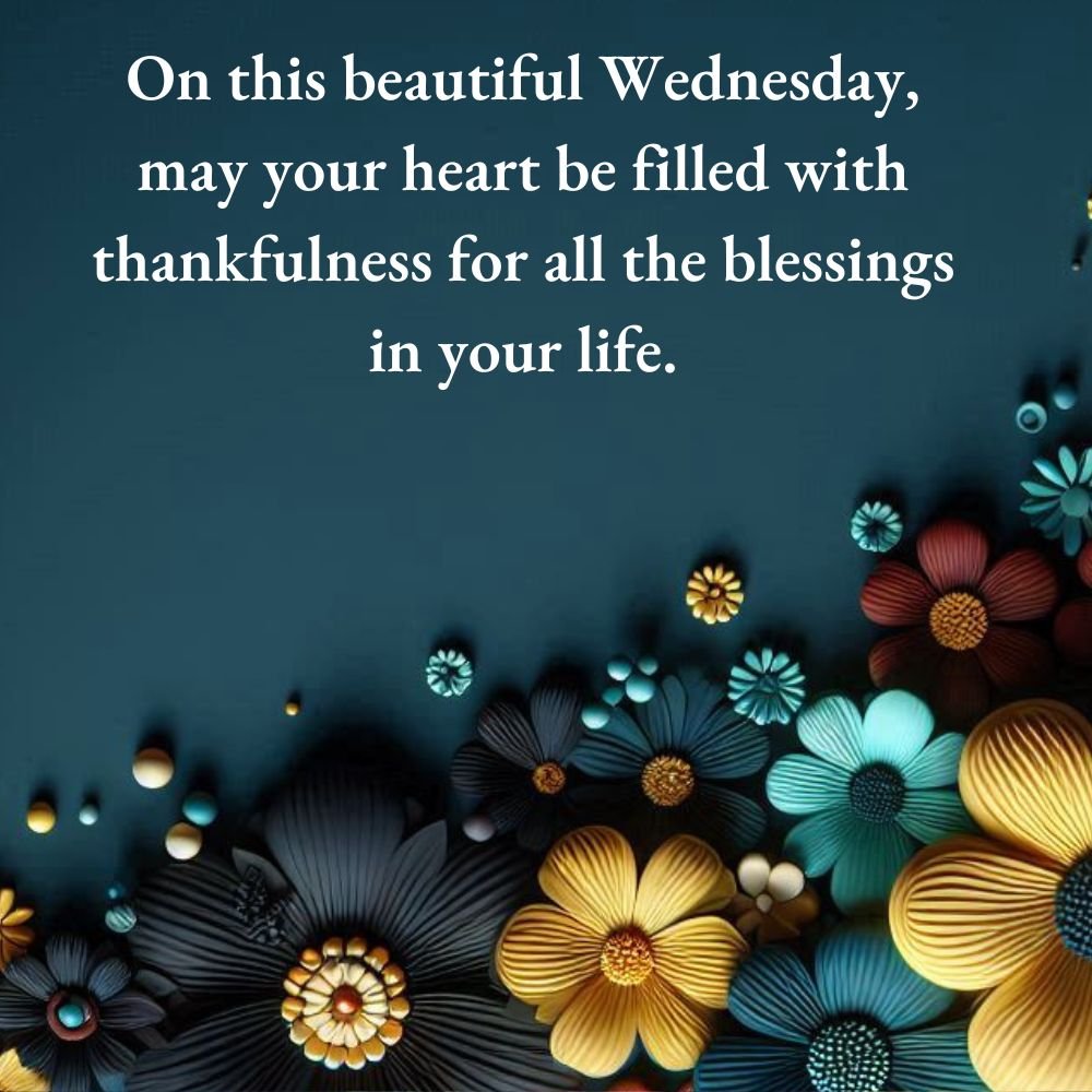 Positive Thankful Wednesday Blessings