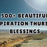 500+ Beautiful Inspiration Thursday Blessings