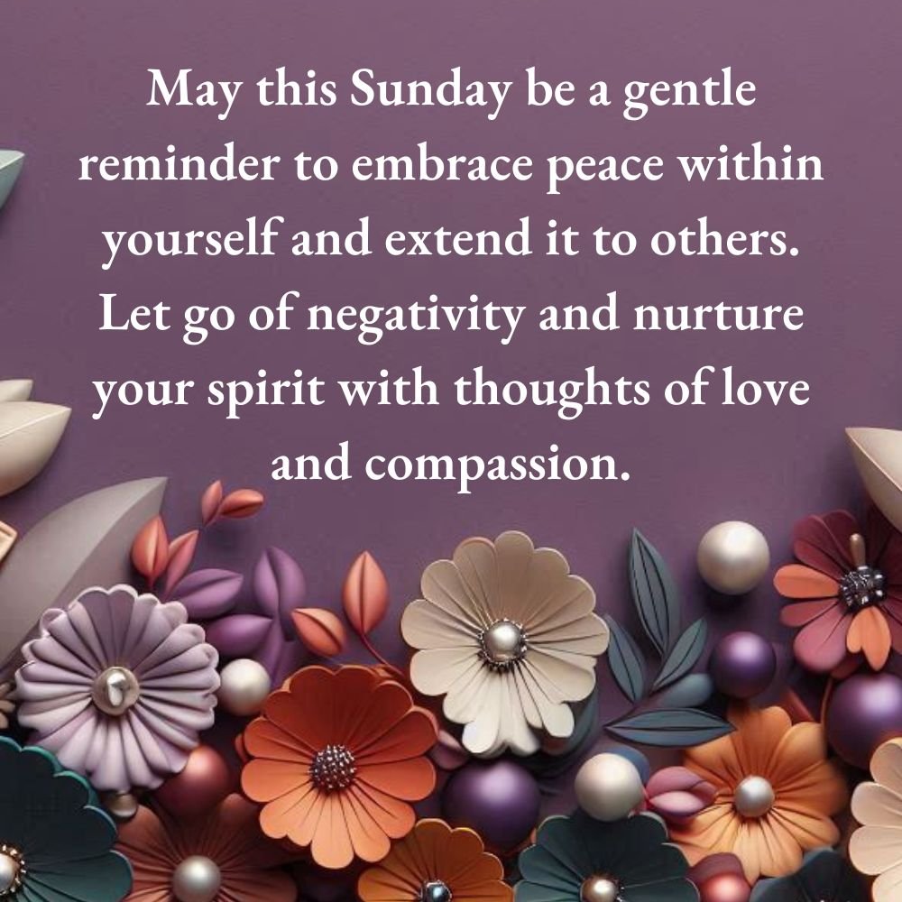 Sunday Blessings and Prayers