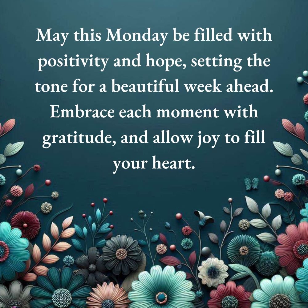 Monday Blessings And Prayers