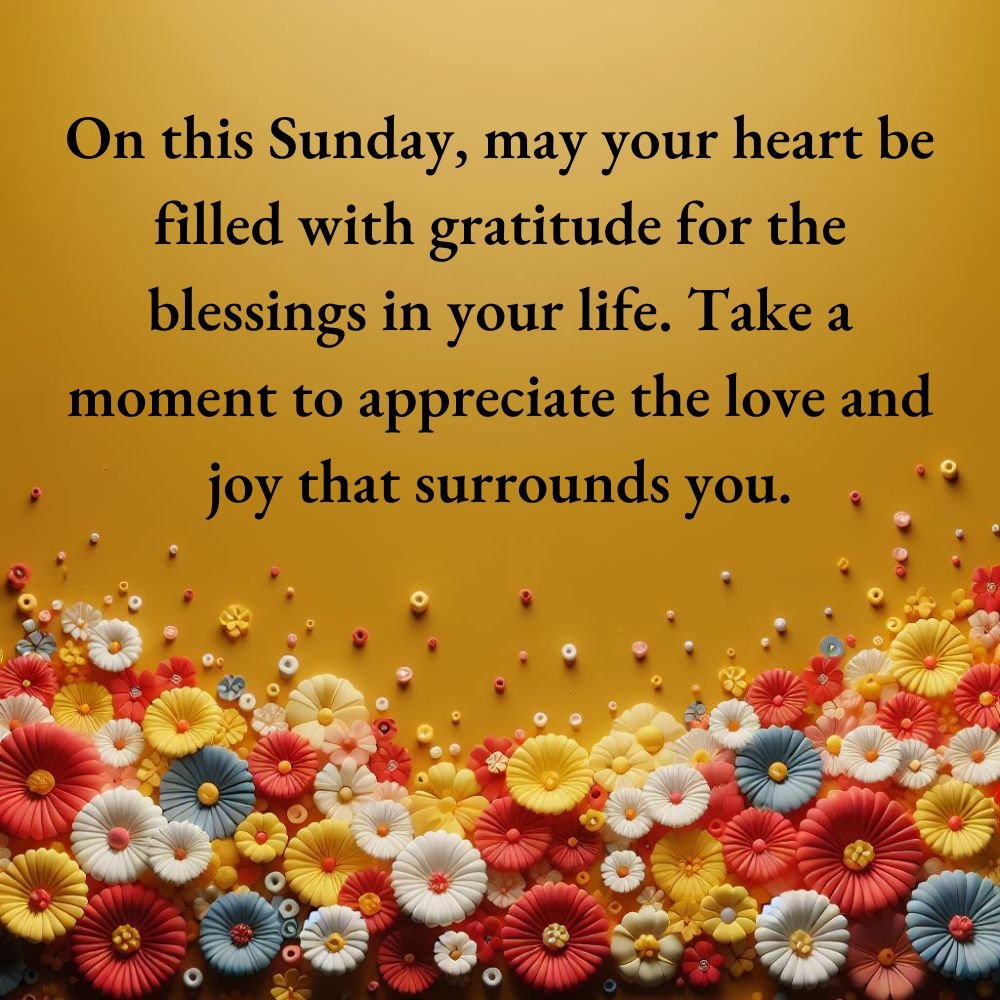 Sunday Blessings