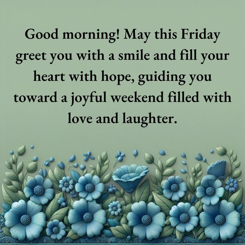 Friday Blessings