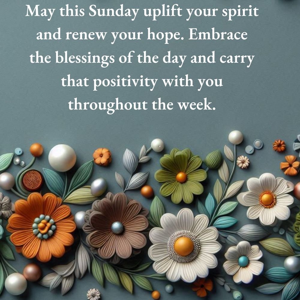 Beautiful Sunday Blessings