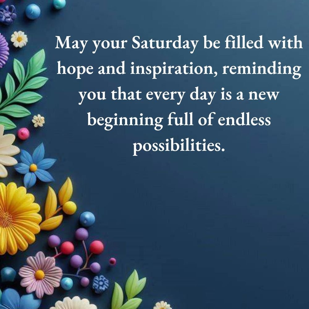 Weekend Saturday Blessings