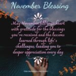 November blessings